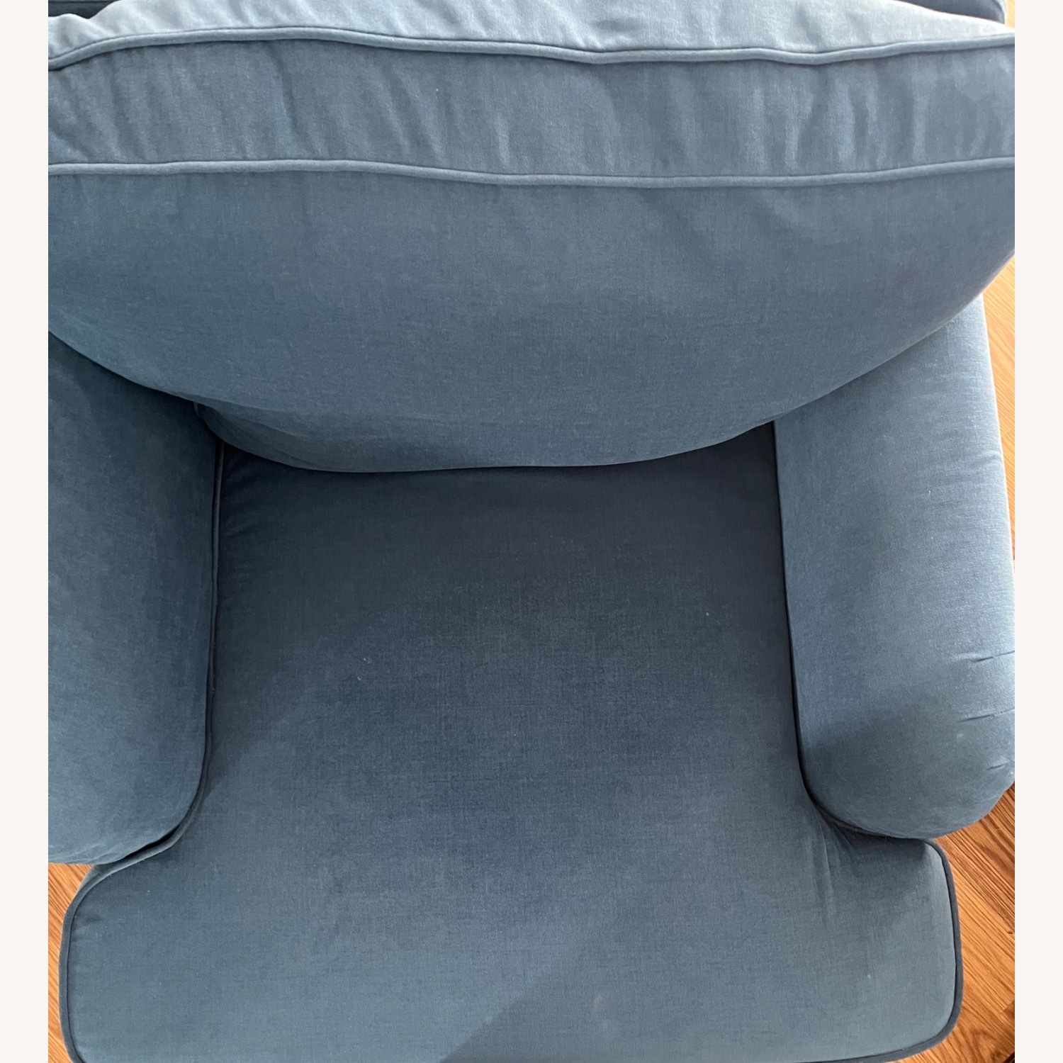 IKEA Stocksund Blue Armchair - image-2