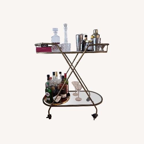 Used Vintage Inspired Bar Cart for sale on AptDeco