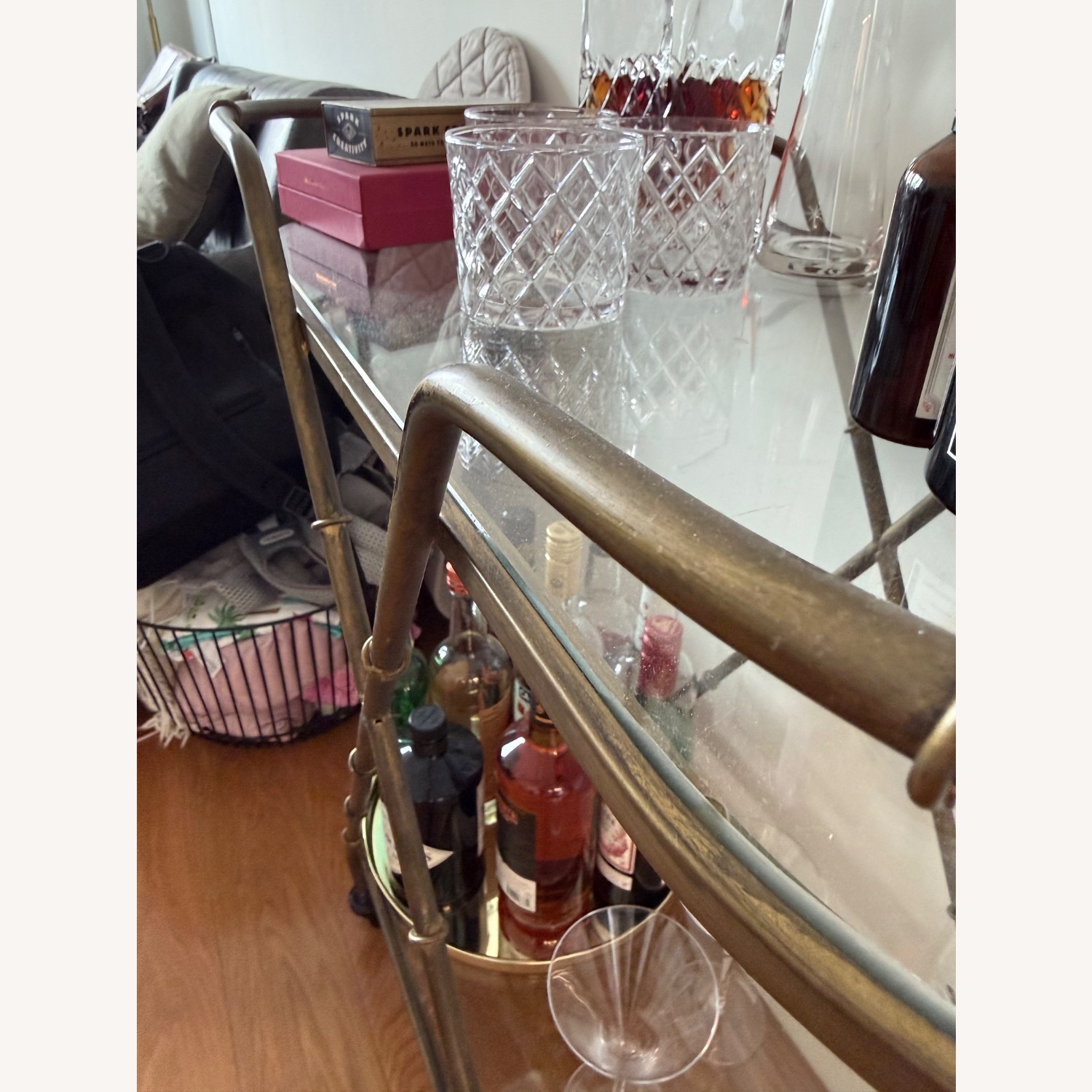 Vintage Inspired Bar Cart - image-3