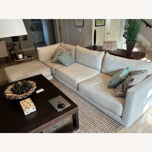 Used Melbourne 3-Piece Ottoman Sectional  for sale on AptDeco