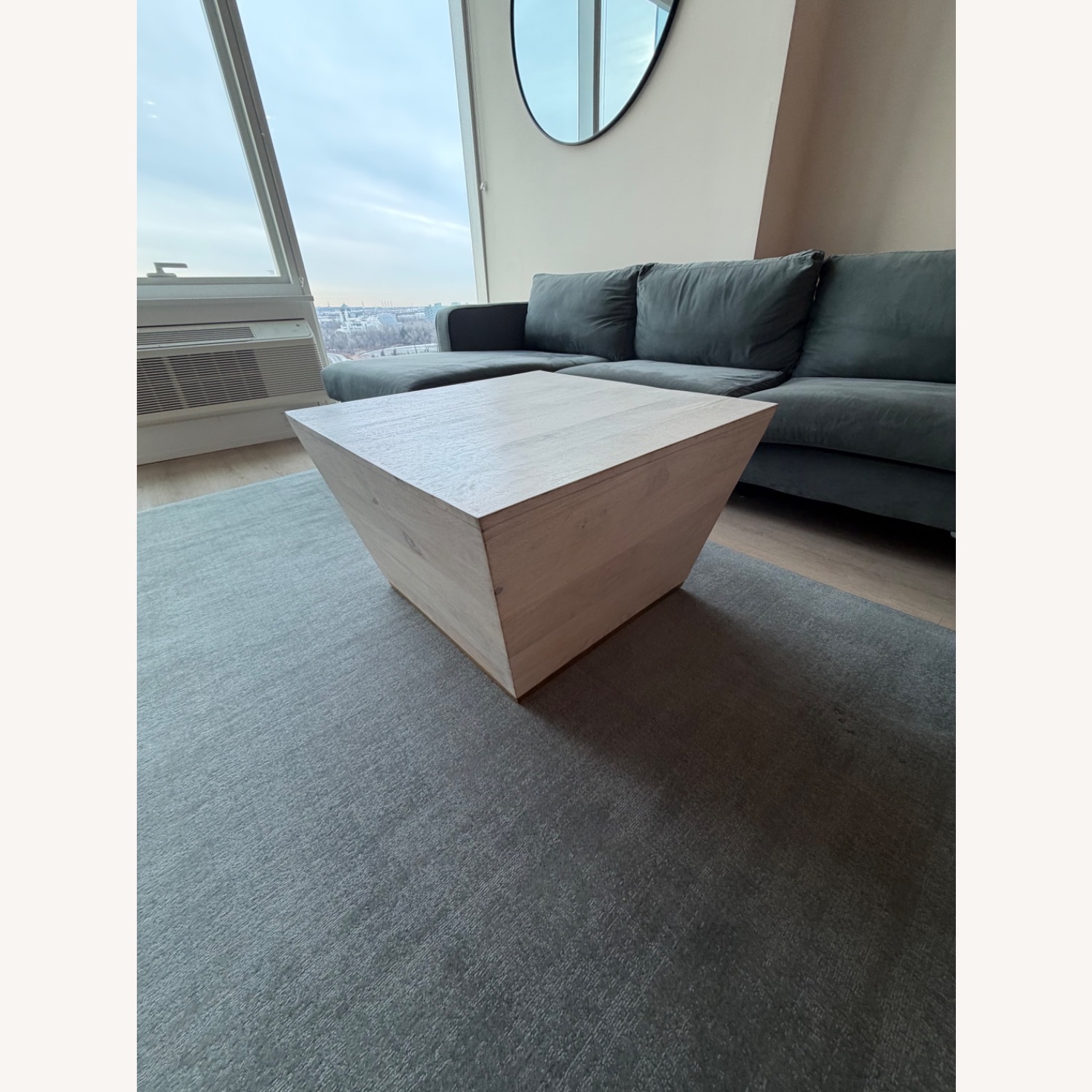 Natural Wood Coffee Table - image-2
