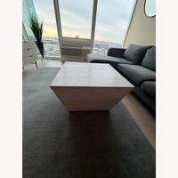 Natural Wood Coffee Table