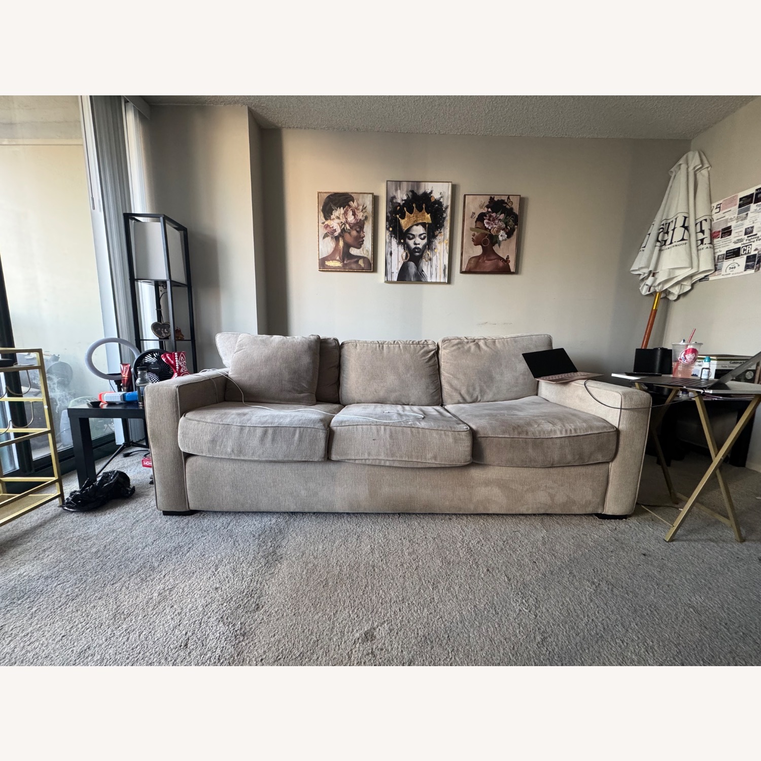 Macy's Radley Fabric Sofa  - image-2