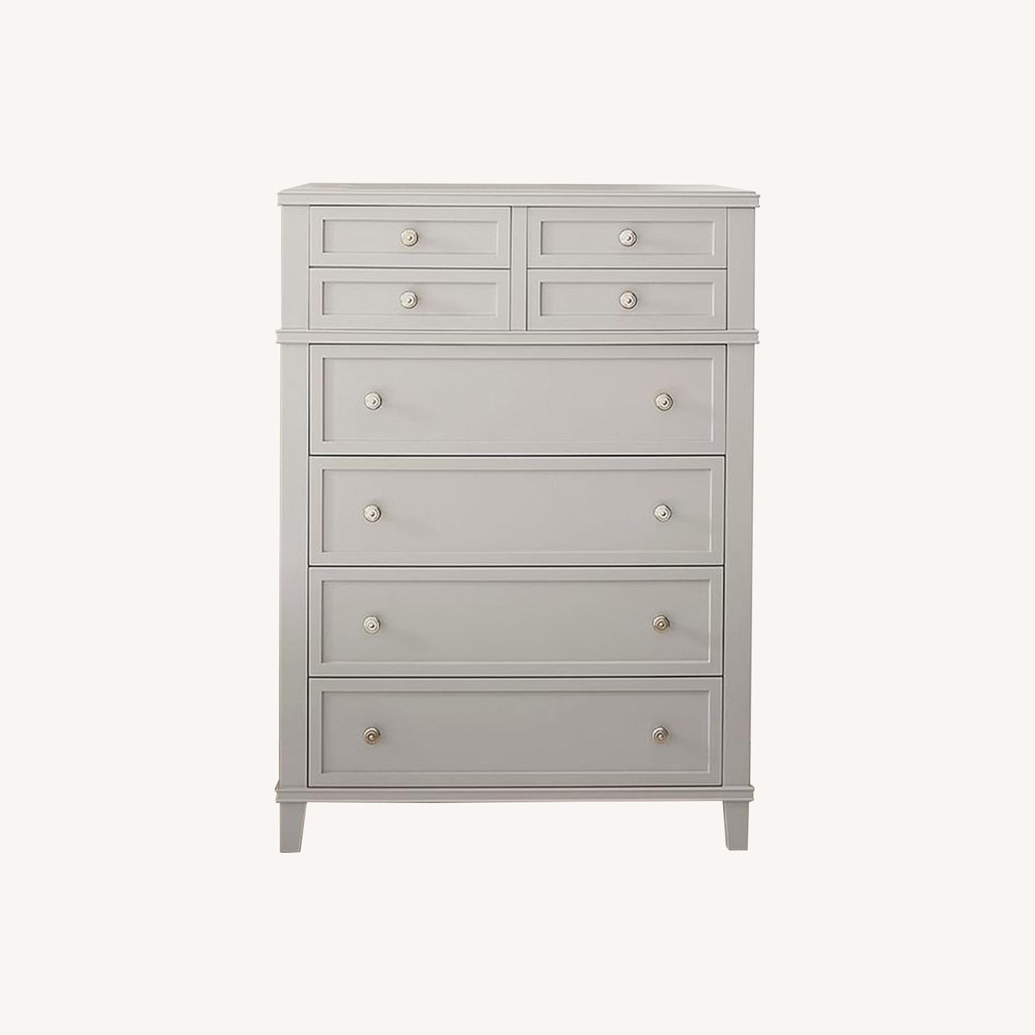 Pottery Barn Grey Clara Dresser - image-0