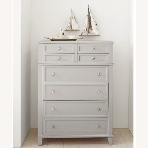 Used Pottery Barn Grey Clara Dresser  for sale on AptDeco
