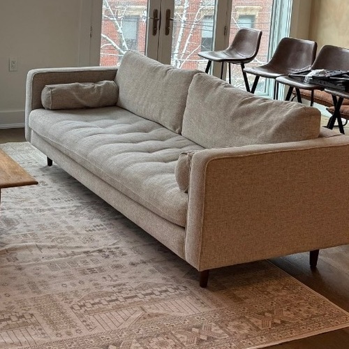 Used Article Sven Tufted 3 Seater Sofa for sale on AptDeco