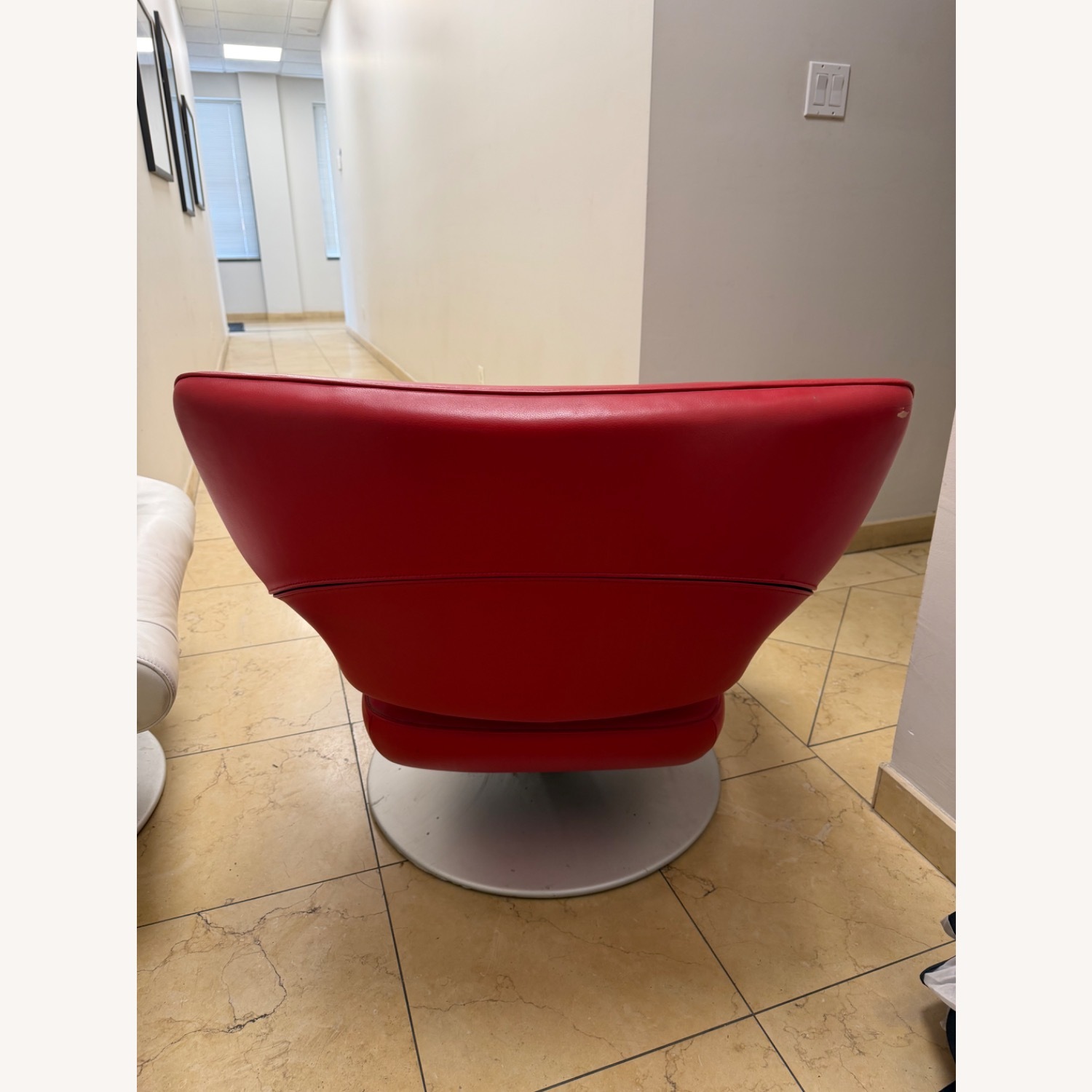 De Sede DS-255 Red Leather Armchair - image-4