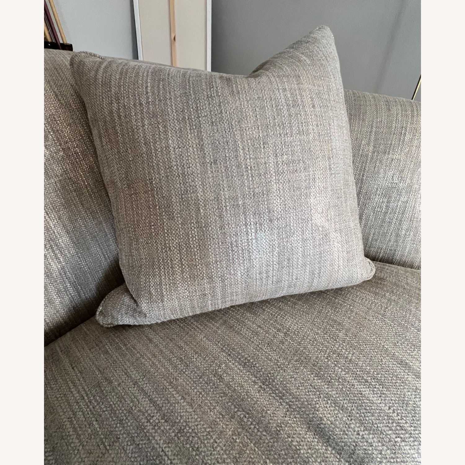 Lee Industries Light Gray 3+ Seater Sofa - image-5