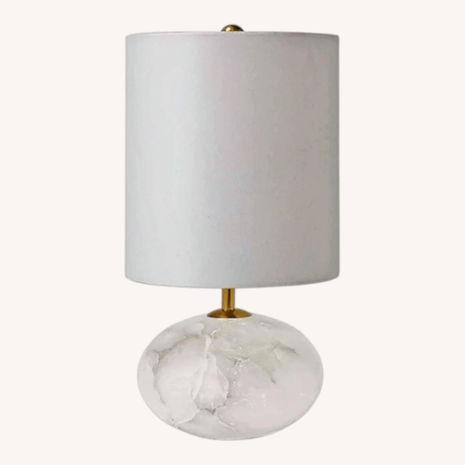 Lumens Regina Andrew Alabaster Mini Orb Lamp - image-0