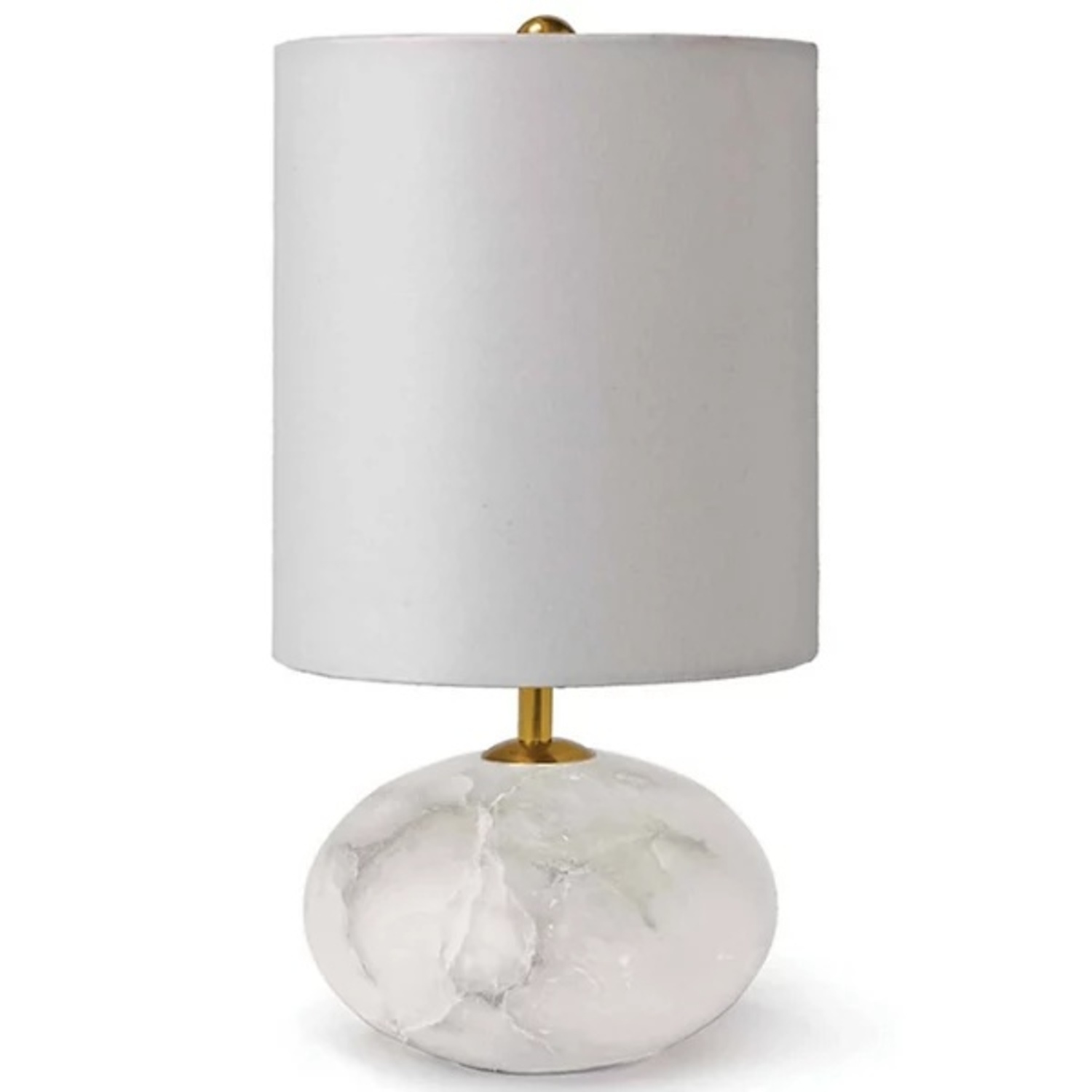 Lumens Regina Andrew Alabaster Mini Orb Lamp - image-4