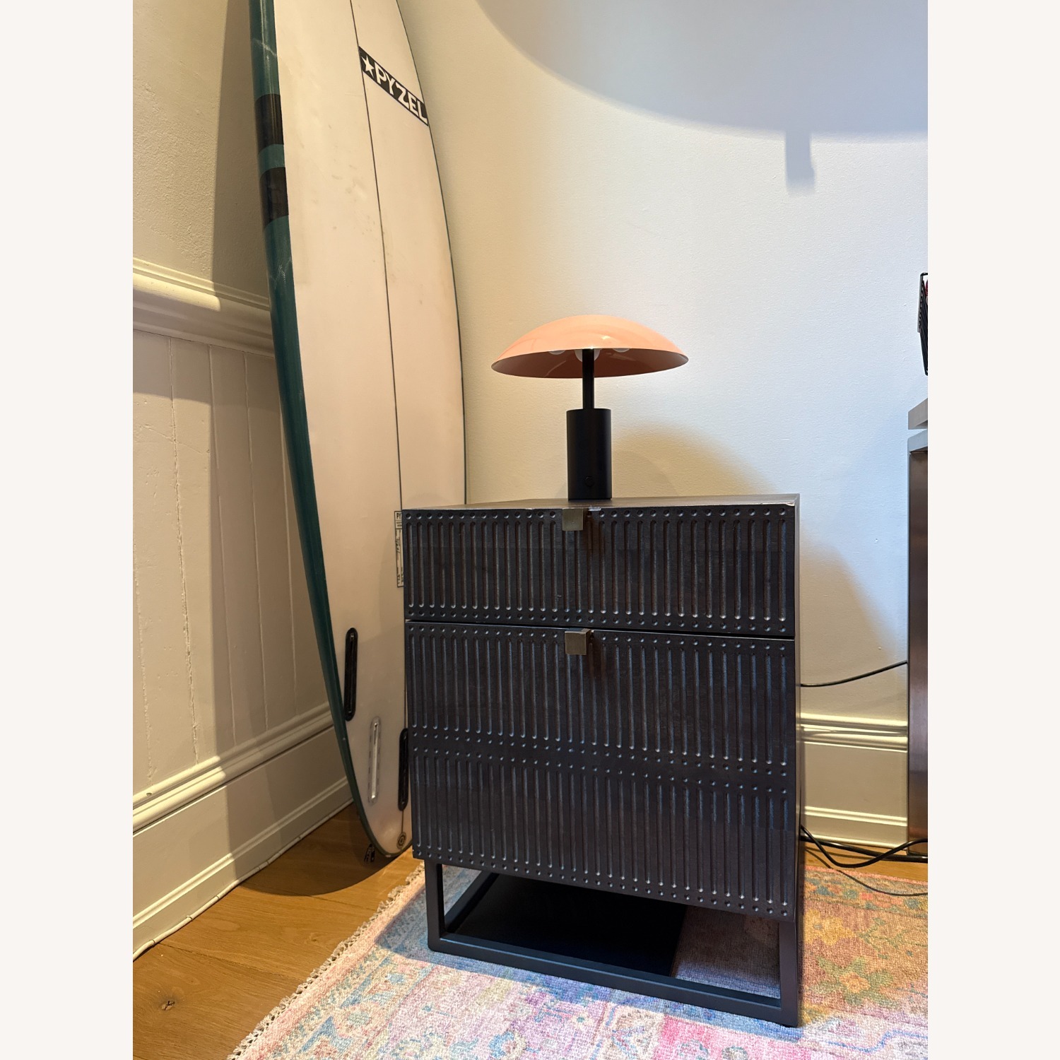 Dark Brown Wood Dresser - image-7