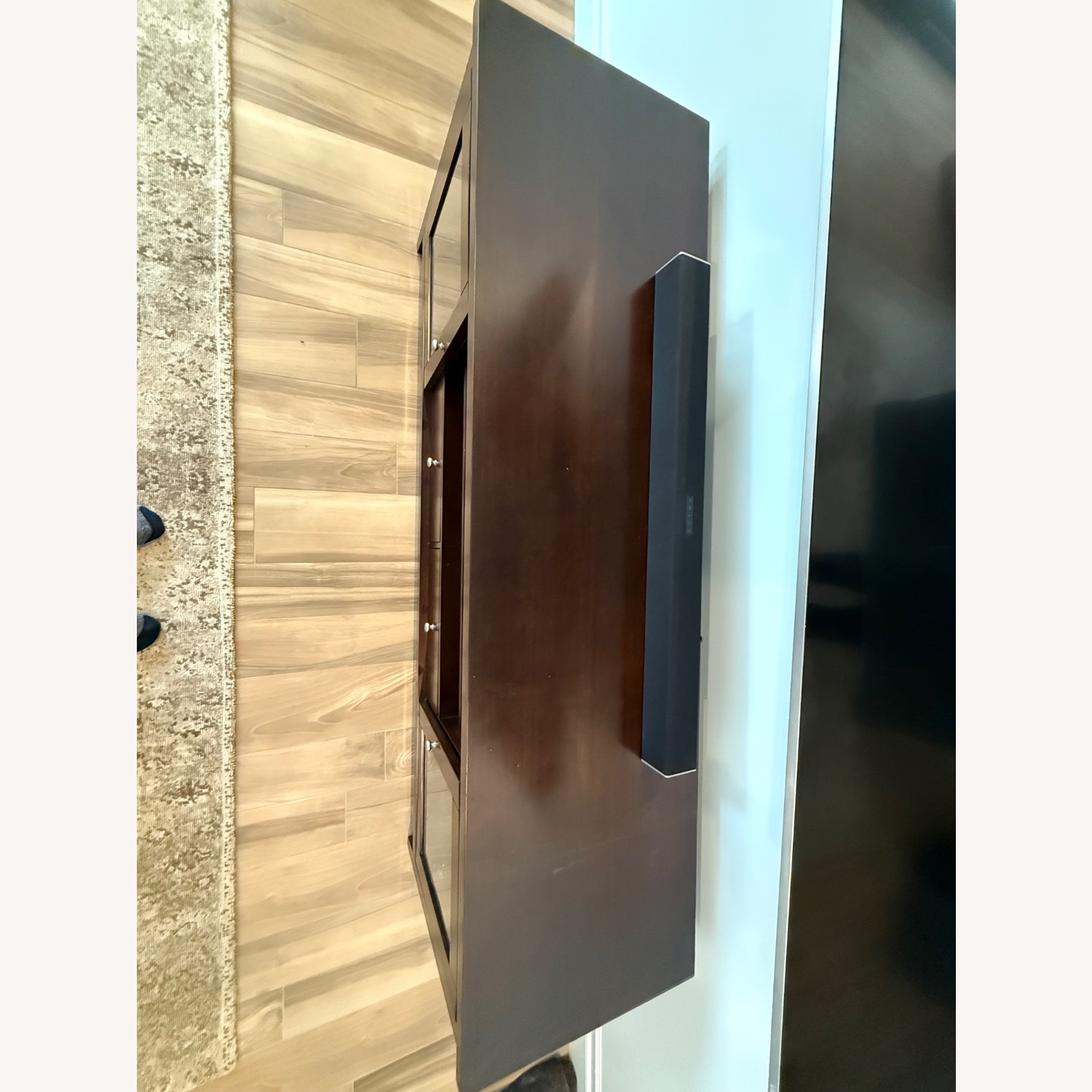 Abbyson Living Furniture Dark Brown Media Cabinet - image-3