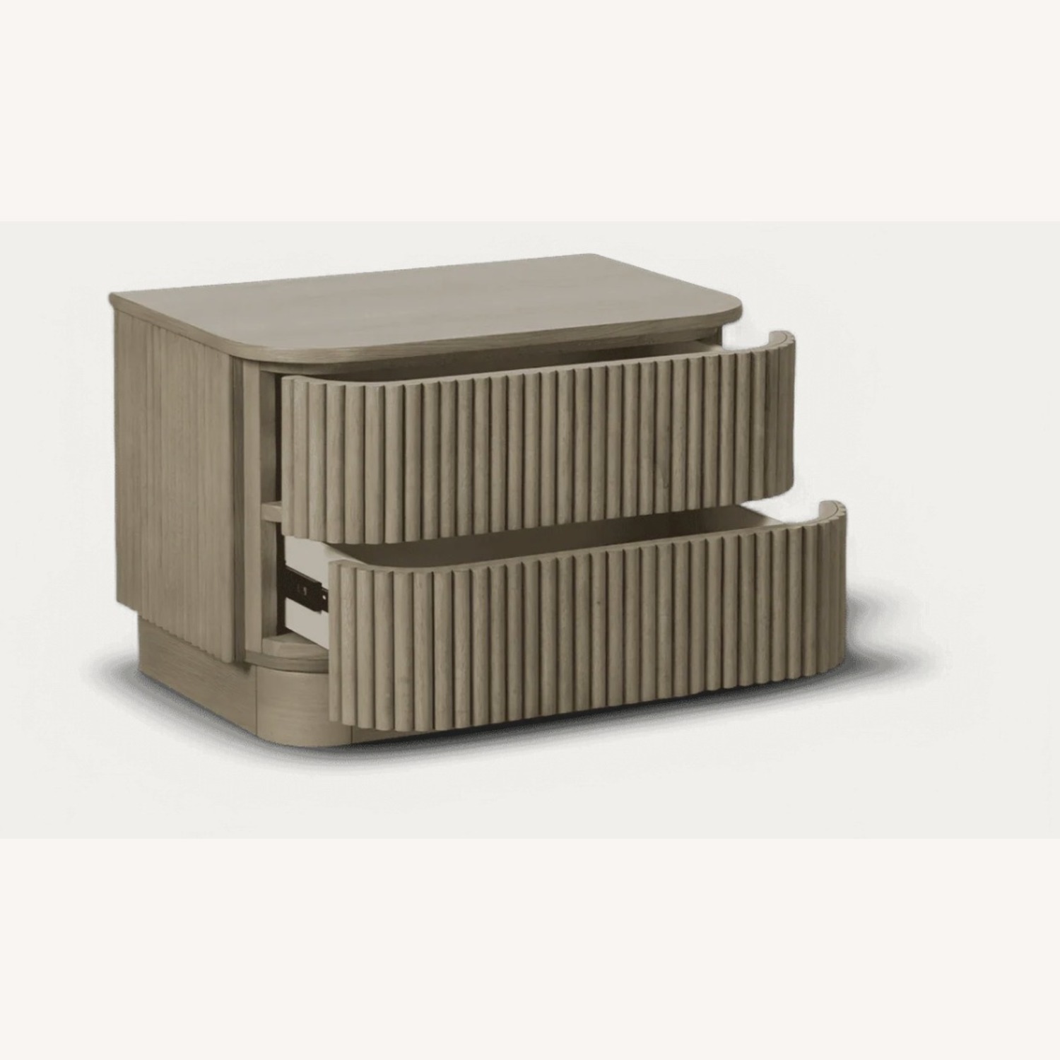 Oxford Nightstand Greige Oak - image-2