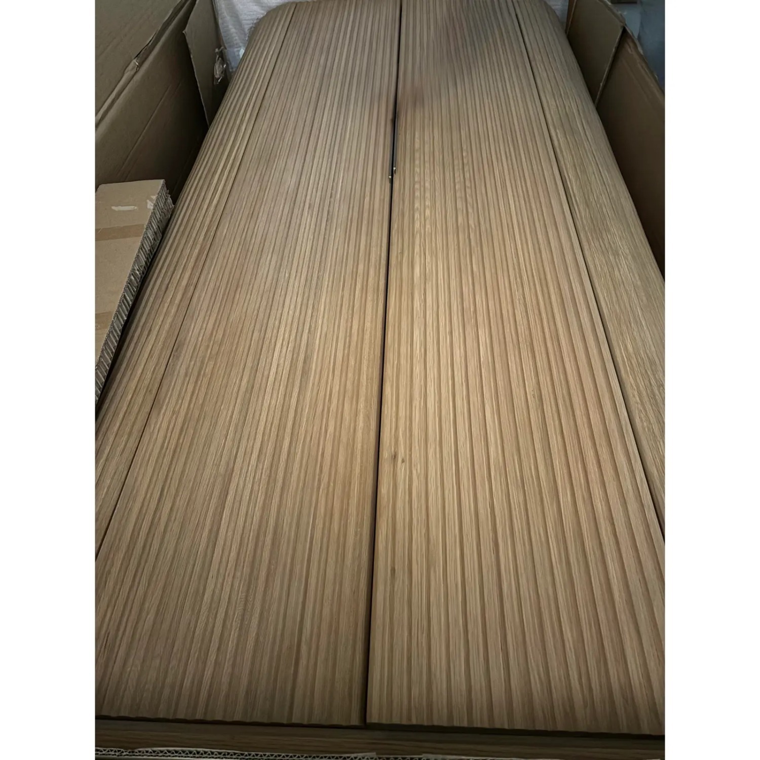 Byron Storage Cabinet Light Oak/Brass Accents - image-6