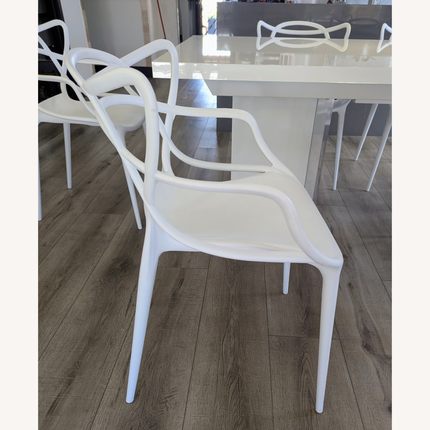 Bella Vita White Dining Set - image-4