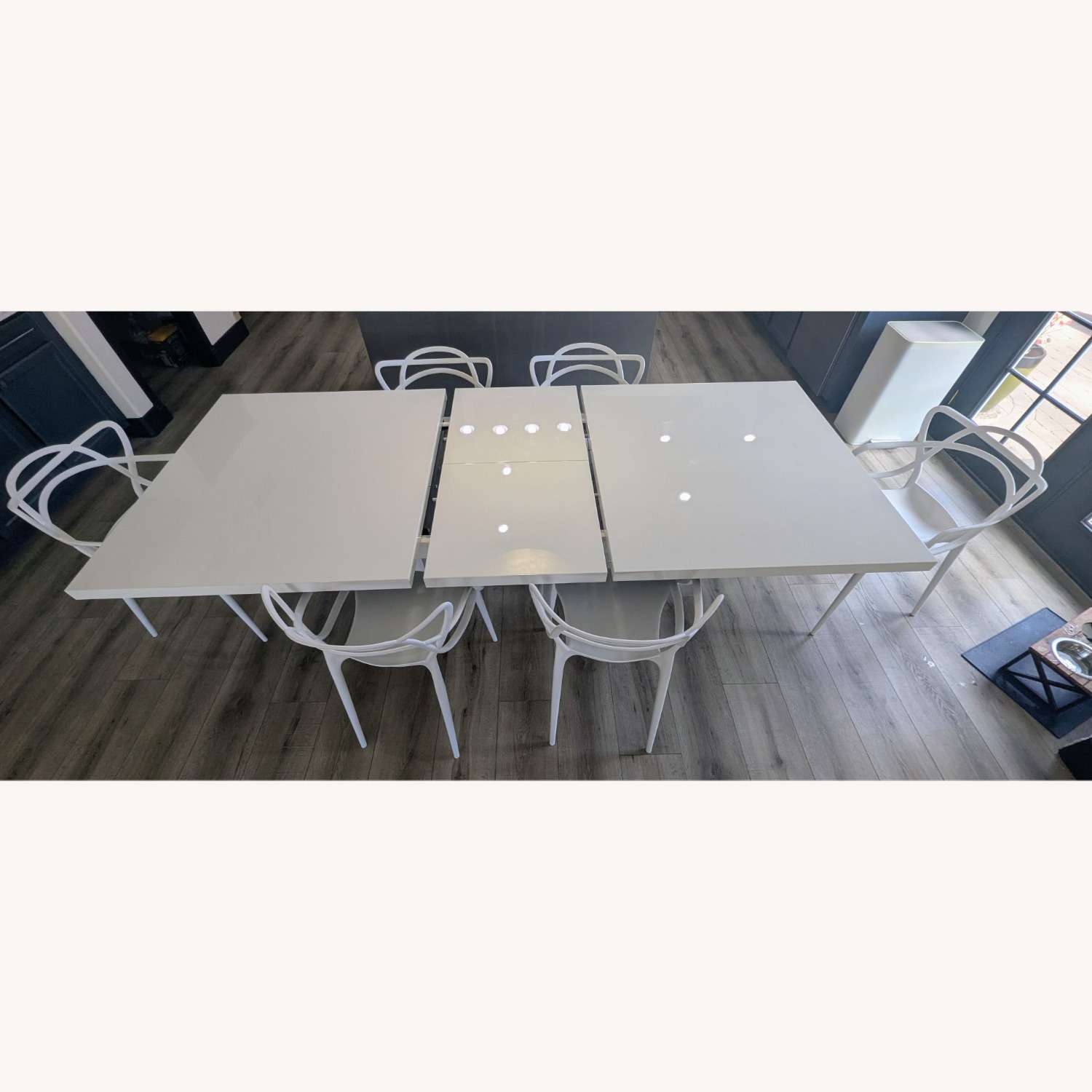 Bella Vita White Dining Set - image-6