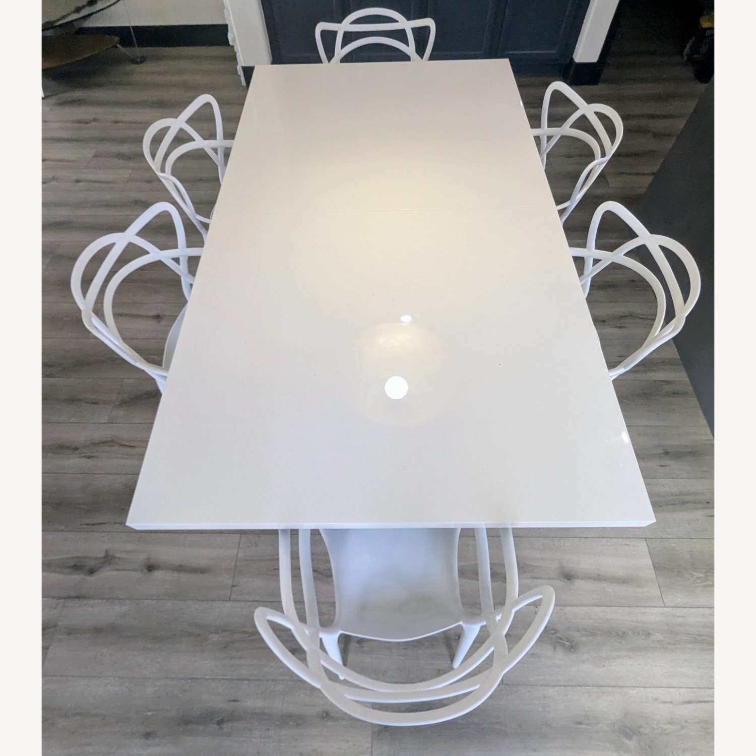 Bella Vita White Dining Set - image-2