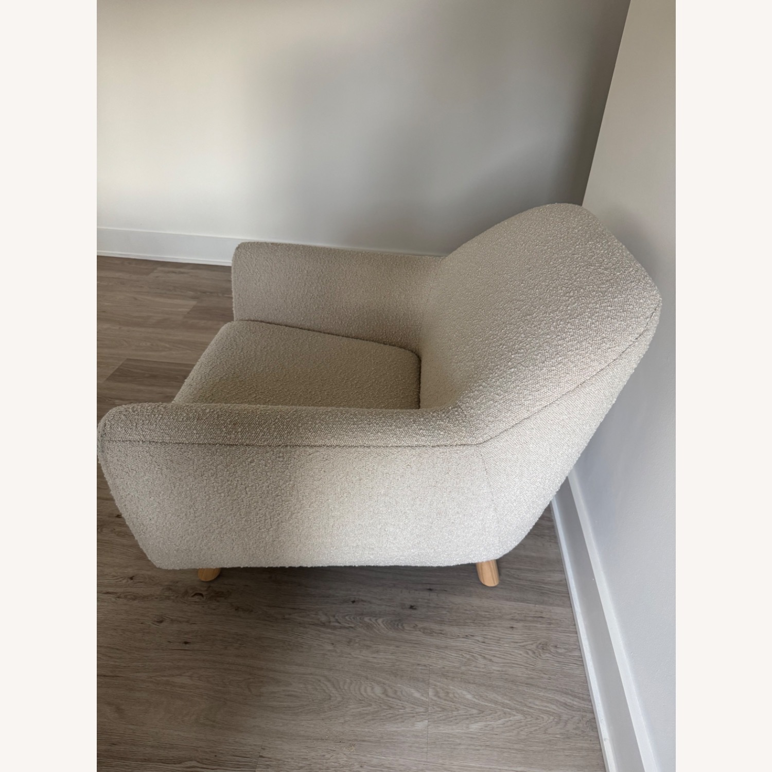 Article Gabriola White Boucle Armchair - image-2