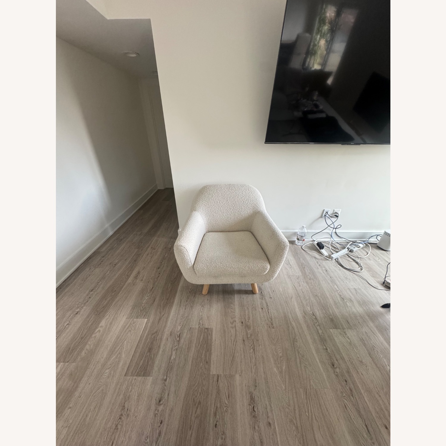 Article Gabriola White Boucle Armchair - image-3