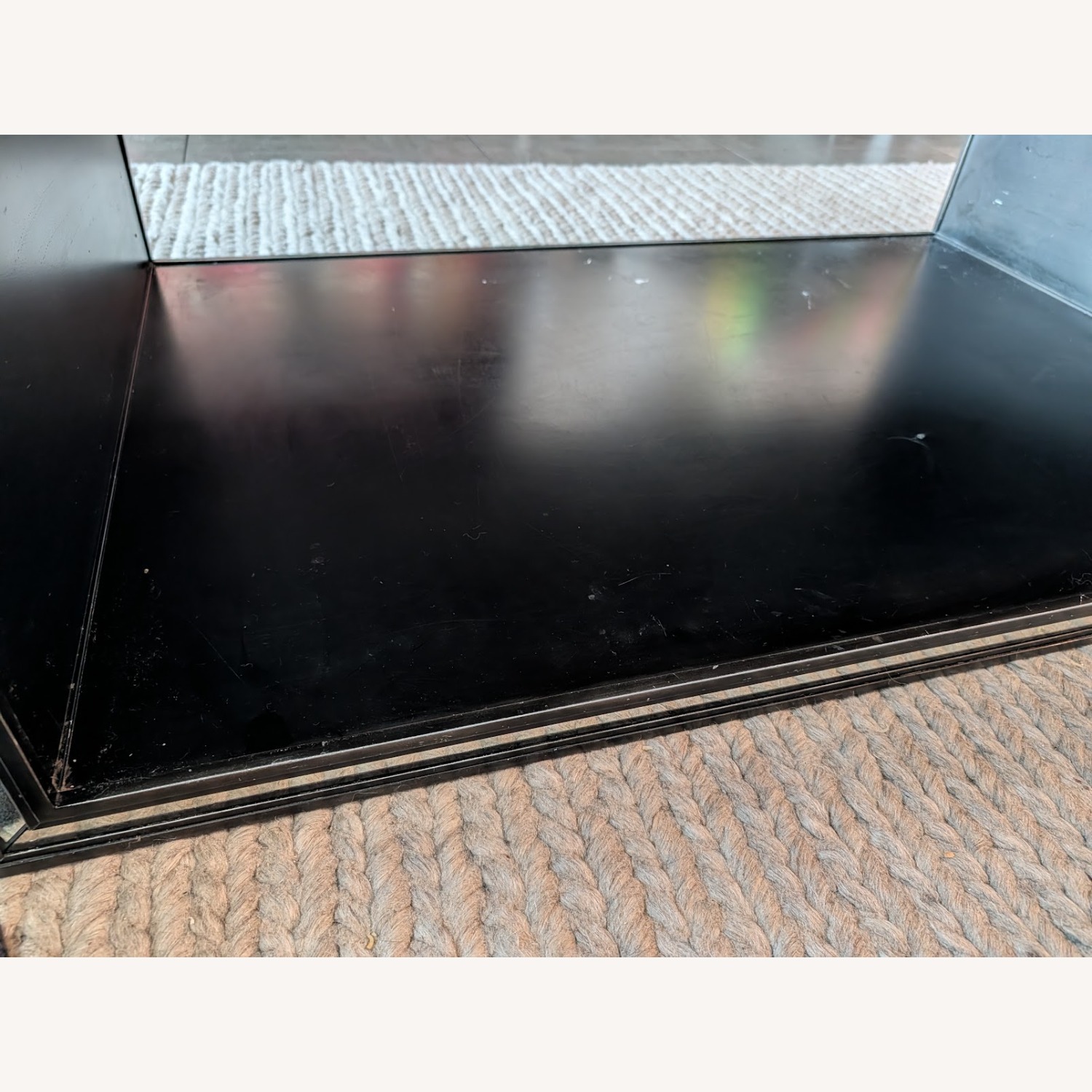 Restoration Hardware Strand Mirrored Coffee Table - image-3