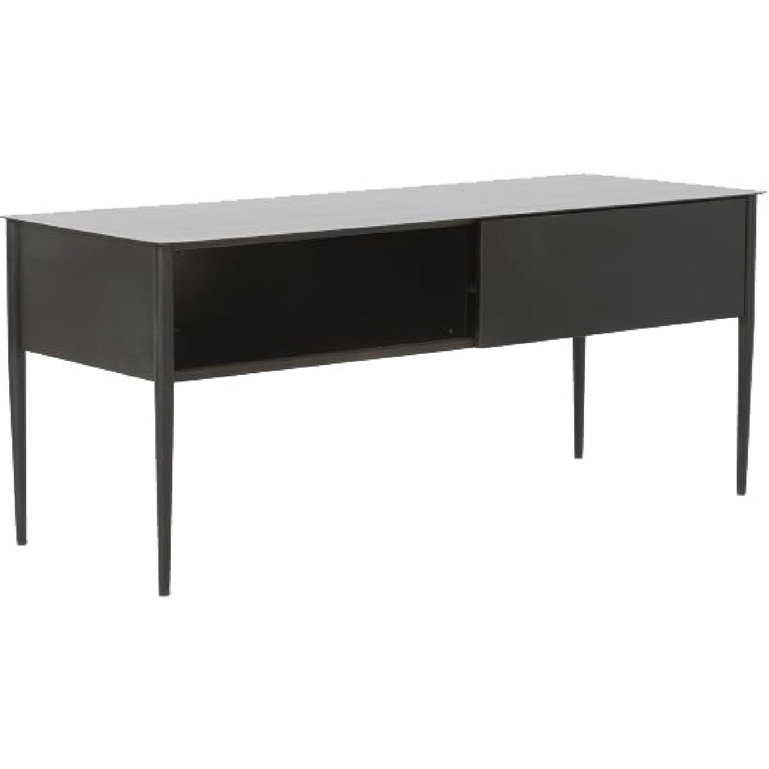 West Elm Black Metalwork Media Console - image-6