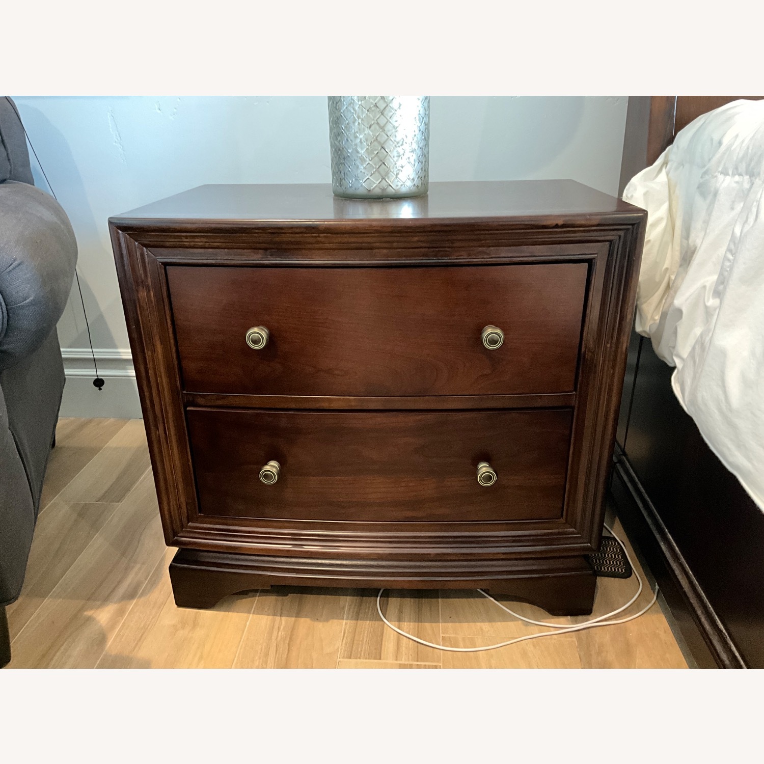 Abbyson Living Furniture Dark Brown Nightstands - image-1