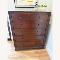 Abbyson Living Furniture Dark Brown Wood Dresser