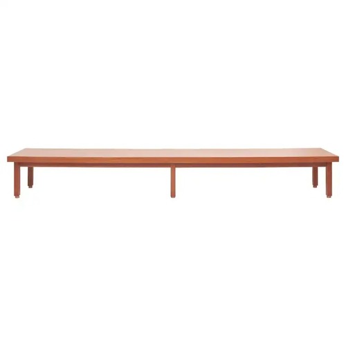 Used Vintage/Antique Light Brown Wood Bench for sale on AptDeco