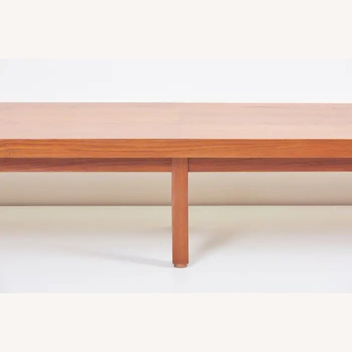 Used Vintage/Antique Light Brown Wood Bench for sale on AptDeco