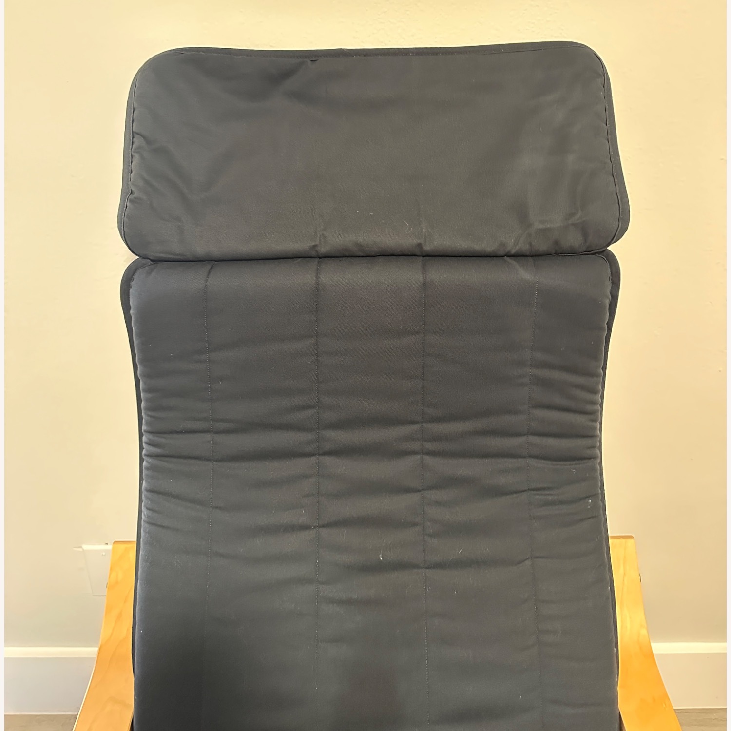 IKEA Light Brown Wood Armchair - image-5