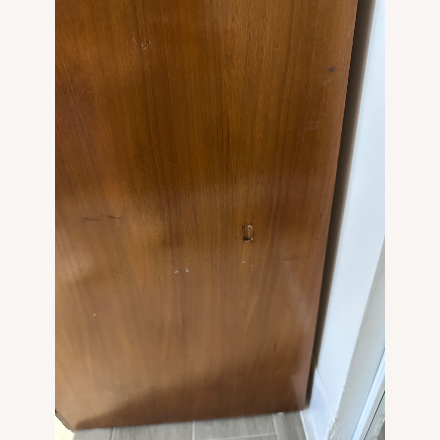 Vintage/Antique Light Brown Wood Dresser - image-6