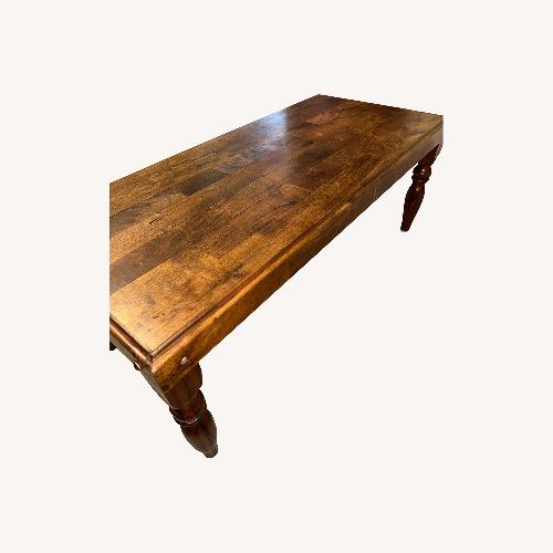 Used Vintage/Antique Finds Dark Brown Coffee Table for sale on AptDeco
