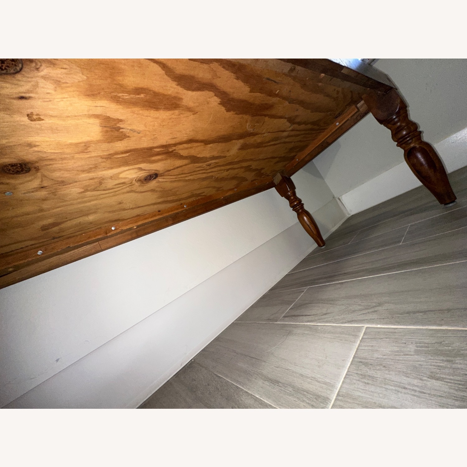 Vintage/Antique Finds Dark Brown Coffee Table - image-2