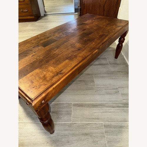 Used Vintage/Antique Finds Dark Brown Coffee Table for sale on AptDeco