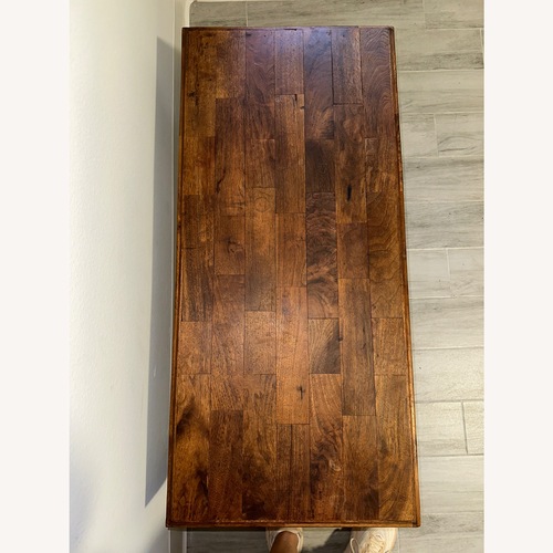 Used Vintage/Antique Finds Dark Brown Coffee Table for sale on AptDeco