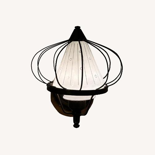 Used White Wall Lamp for sale on AptDeco