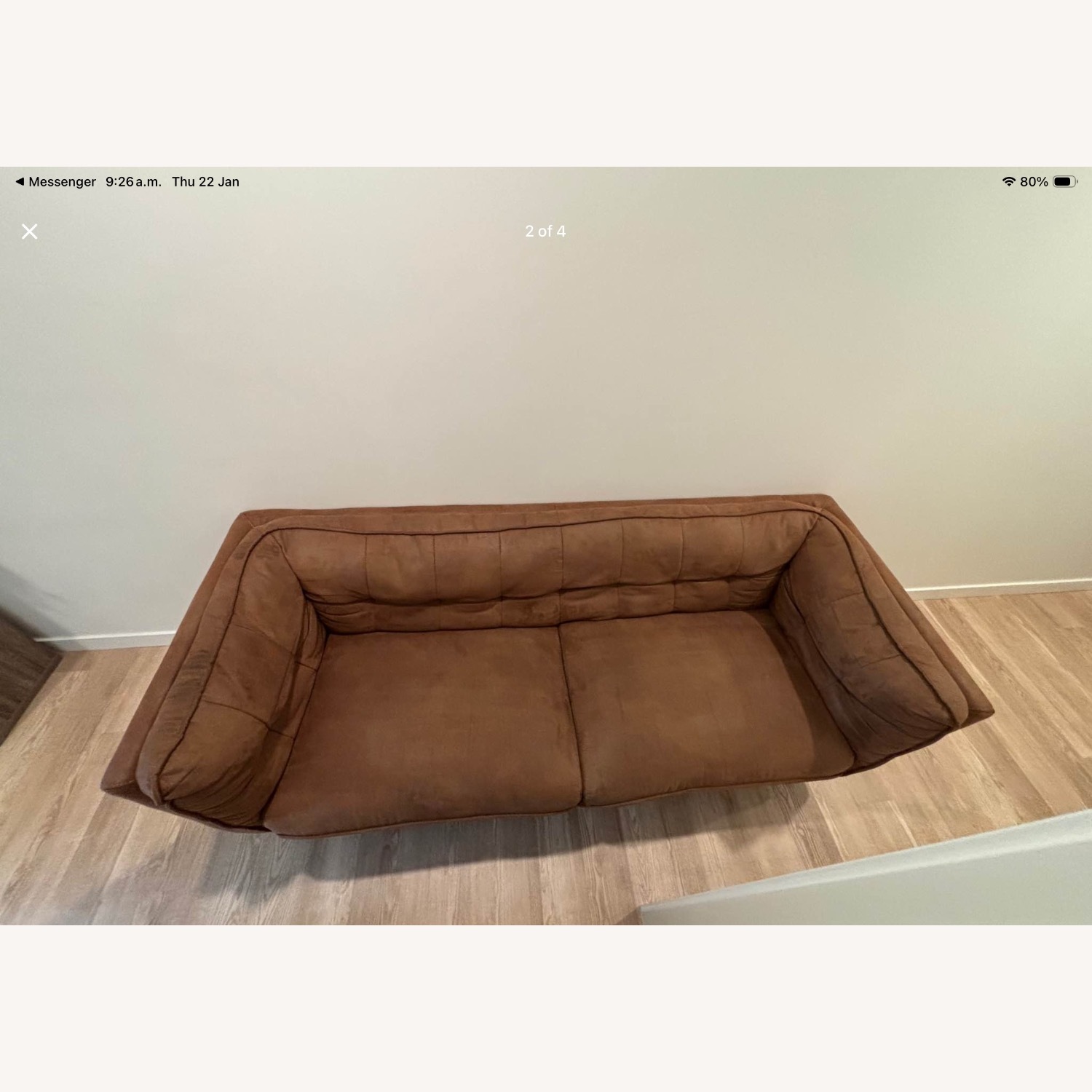 Coaster Fine Furniture Dark Brown 3+ Seater Sofa - image-1