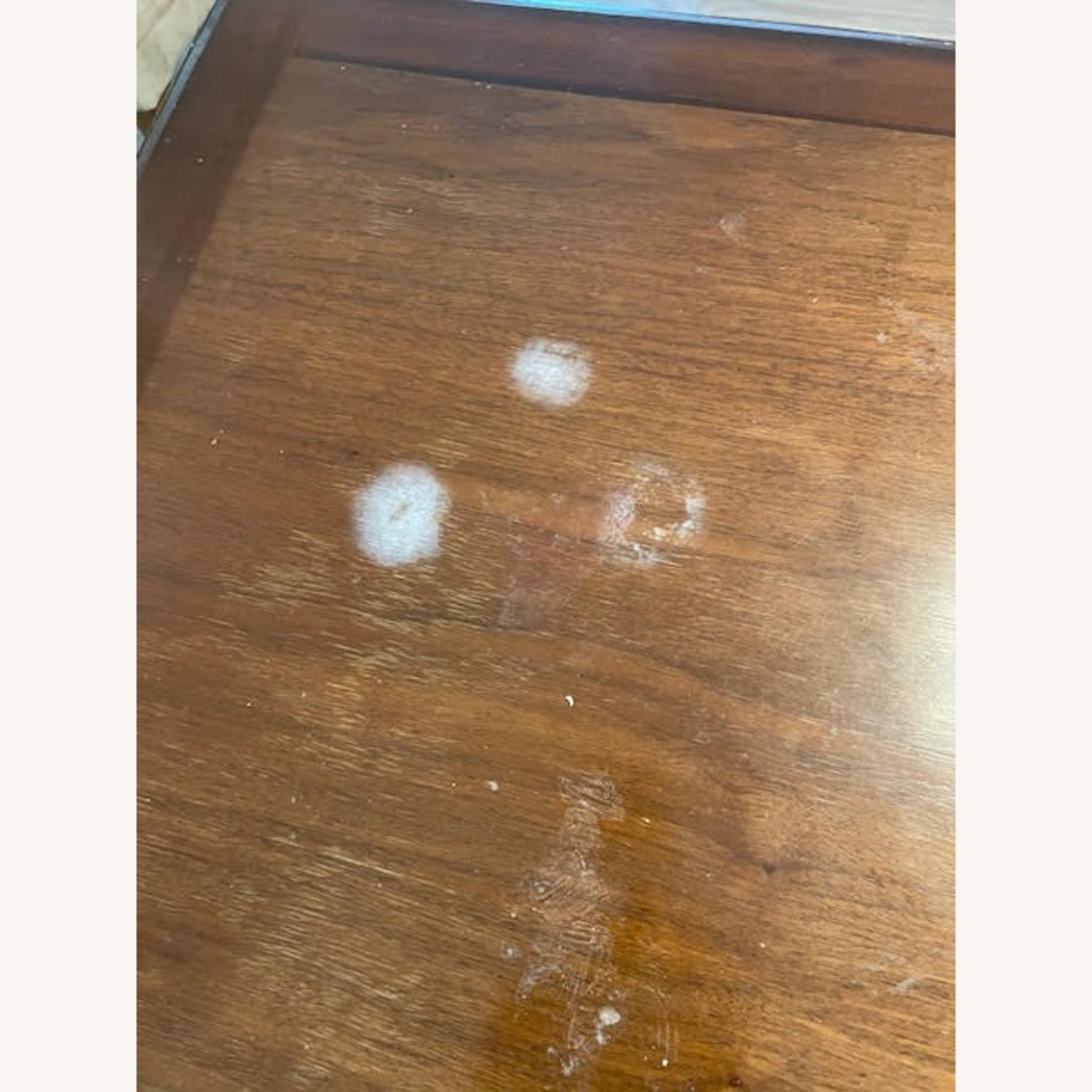 Wood Dining/Library Table Around 100 Years Old - image-2