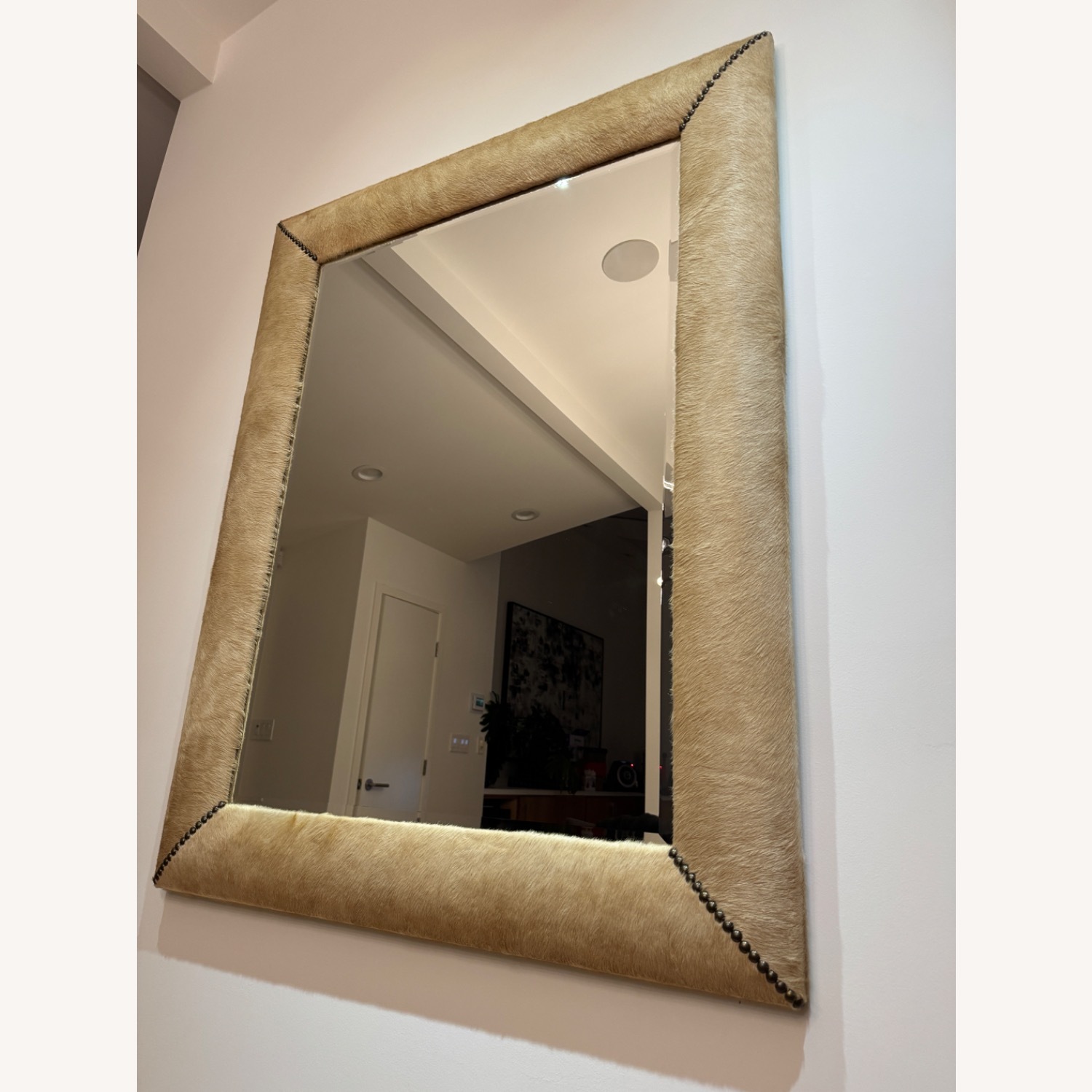 William Sonoma Hide Wall Mirror - image-2