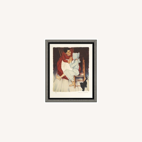 Used Norman Rockwell -my hand shook- Huck Finn for sale on AptDeco