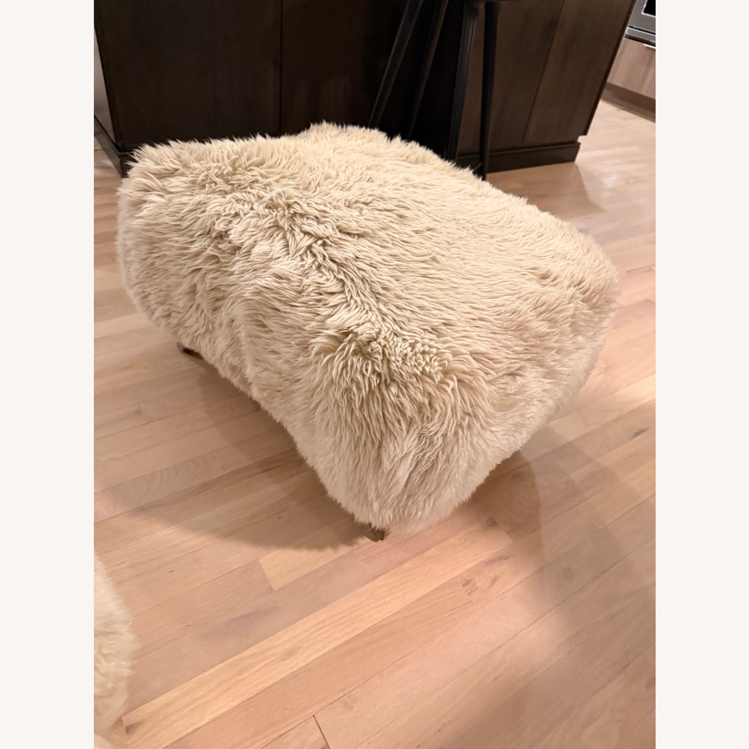 Restoration Hardware Yeti Armchair Ottoman - image-1
