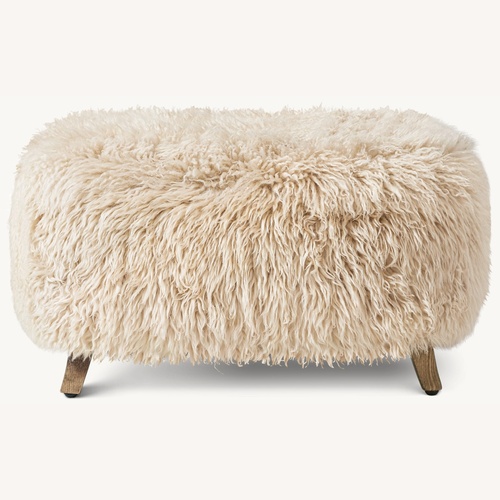 Used Restoration Hardware Yeti Armchair Ottoman for sale on AptDeco