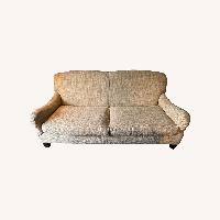 Crate & Barrel Canterbury Sofa Teak 