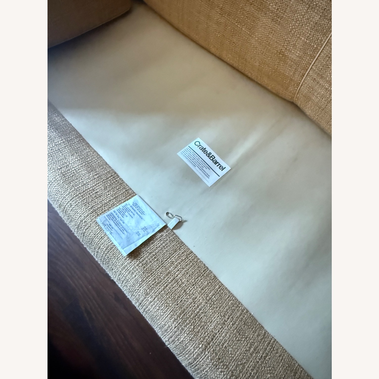 Crate & Barrel Canterbury Sofa Teak  - image-4