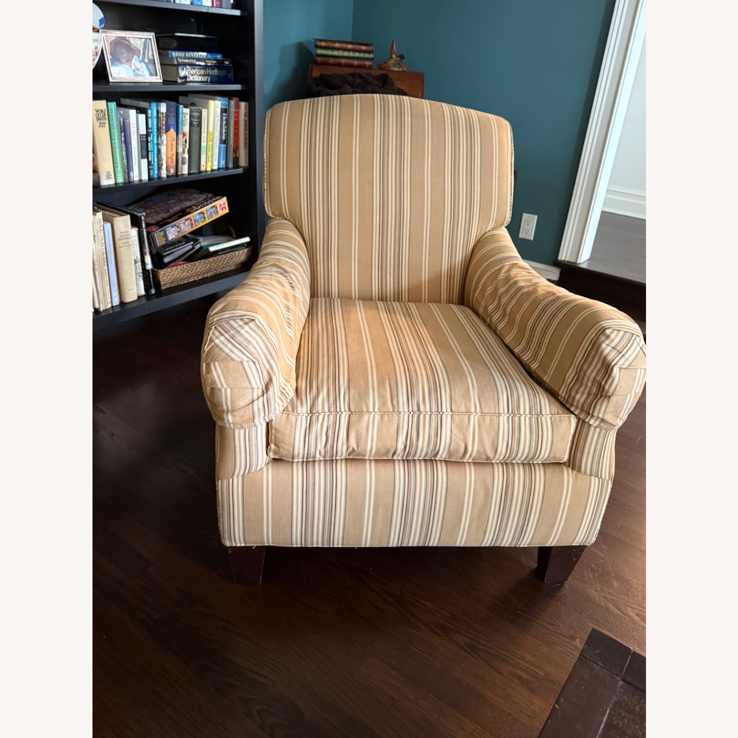 Crate & Barrel Canterbury Fabric Armchair - image-3