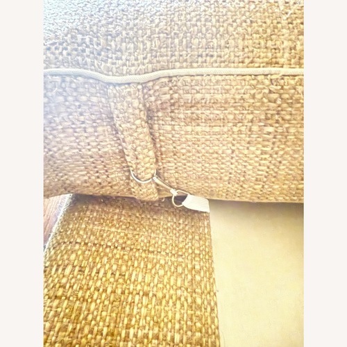 Used Crate & Barrel Canterbury Fabric Armchair for sale on AptDeco