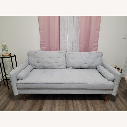 Used Light Gray 2 Seater Sofa for sale on AptDeco