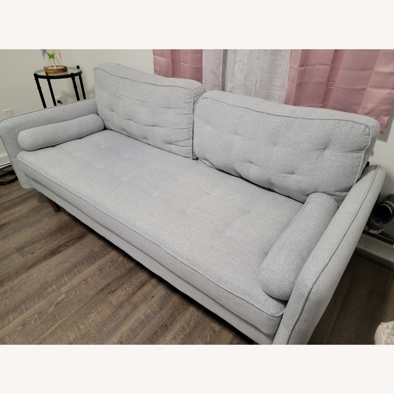 Light Gray 2 Seater Sofa - image-2