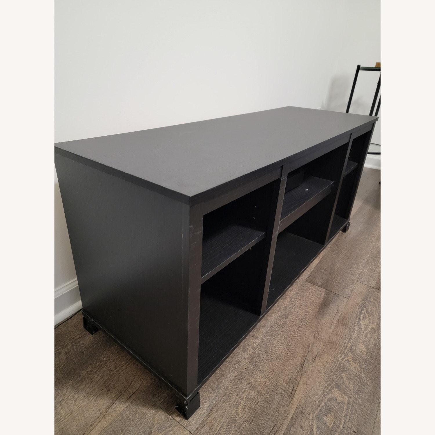 Black Wood Media Storage - image-4