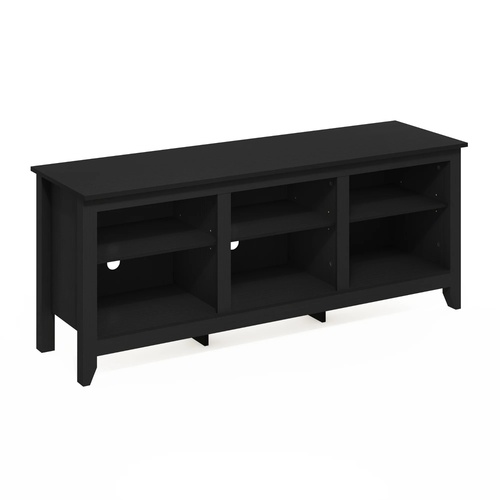 Used Black Wood Media Storage for sale on AptDeco